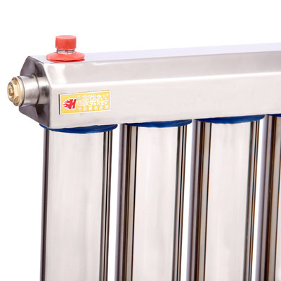 【豪華之星】廠家批發(fā) 家用不銹鋼換熱器 51、76 不銹鋼柱式換熱器 家居采暖換熱器圖片_高清圖_細節(jié)圖-衡水明睿能源設(shè)備 -